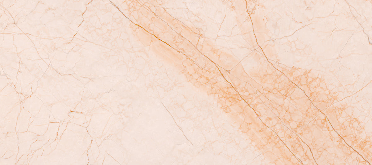Soft Peach Marble Stone Wall Mural in your room — zoomed