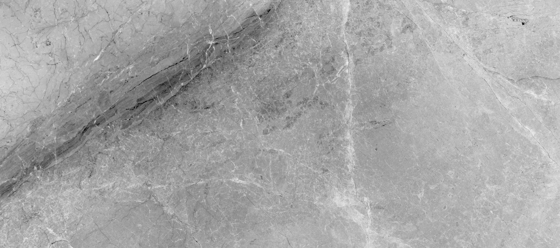 Monochromatic Grey Marble Slab Wall Mural