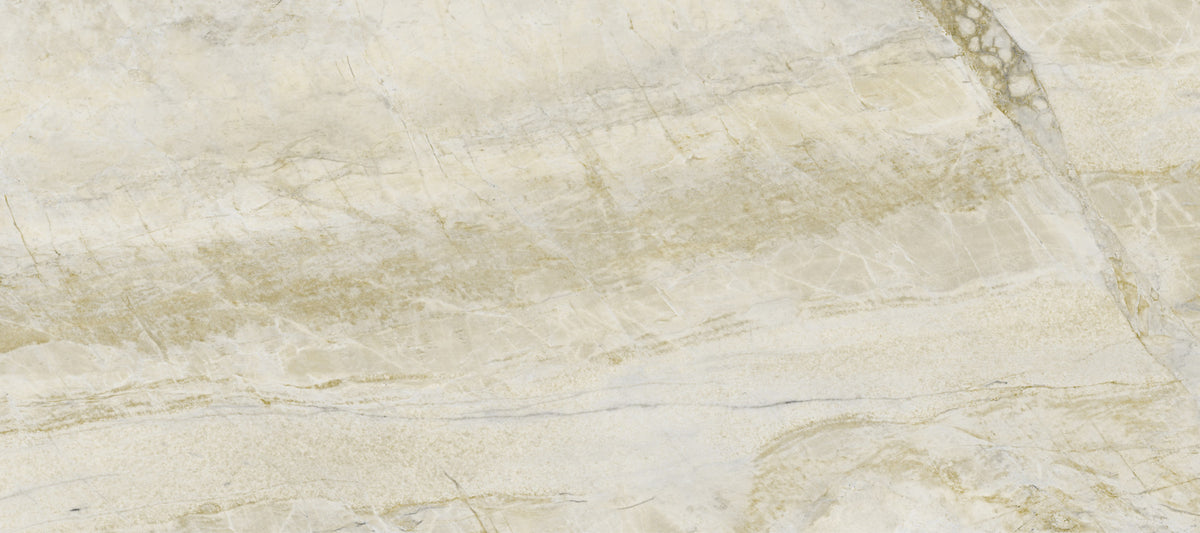 Serene Cream Marble Stone Texture Wall Mural in your room — zoomed