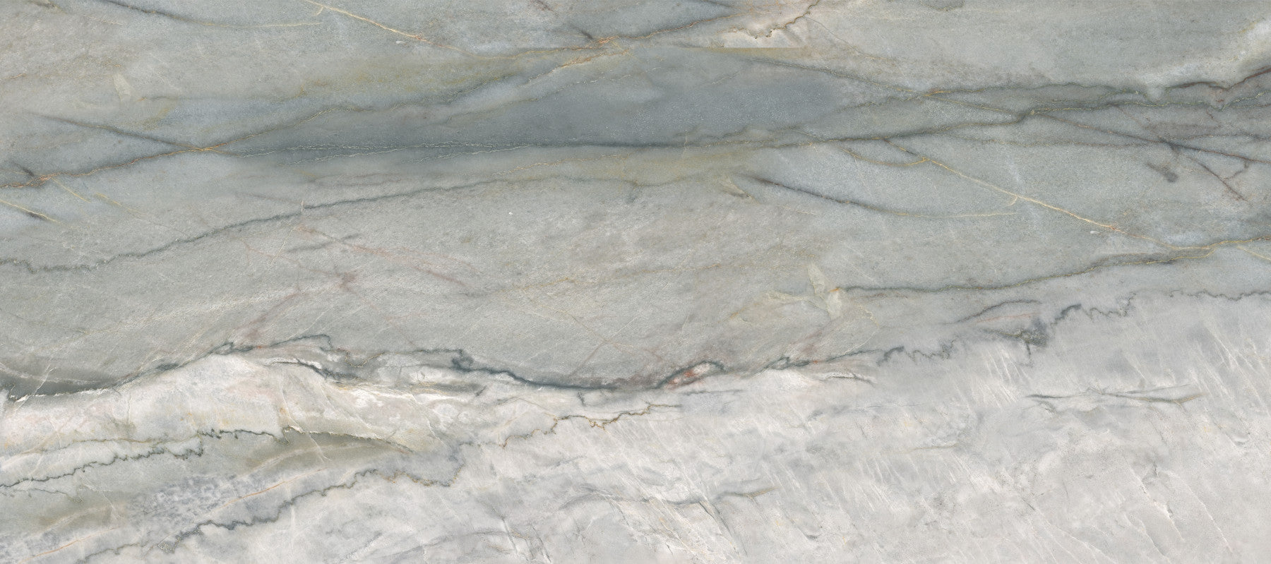 Cool Grey Stone Veins Wall Mural