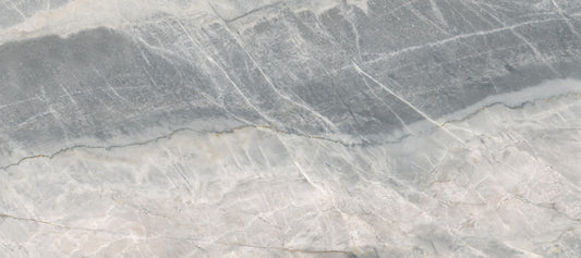 Cool Grey Marble Veined Stone Texture Wall Mural