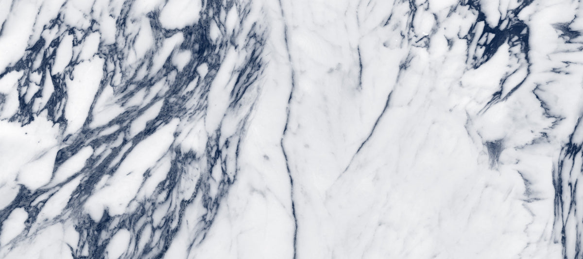 Monochrome Marble Vein Wall Mural in your room — zoomed