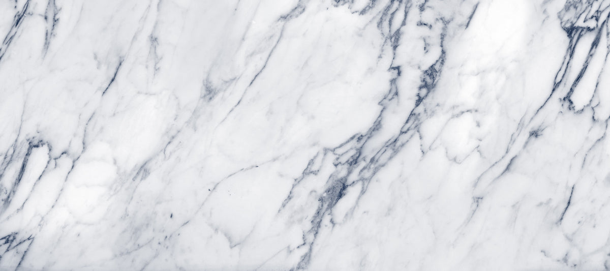 Classic White and Grey Marble Veins Wall Mural in your room