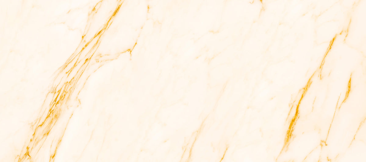 Golden Veined White Marble Wall Mural in your room — zoomed