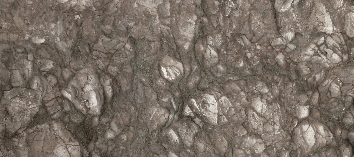 Textured Mocha Stone Slab Wall Mural in your room
