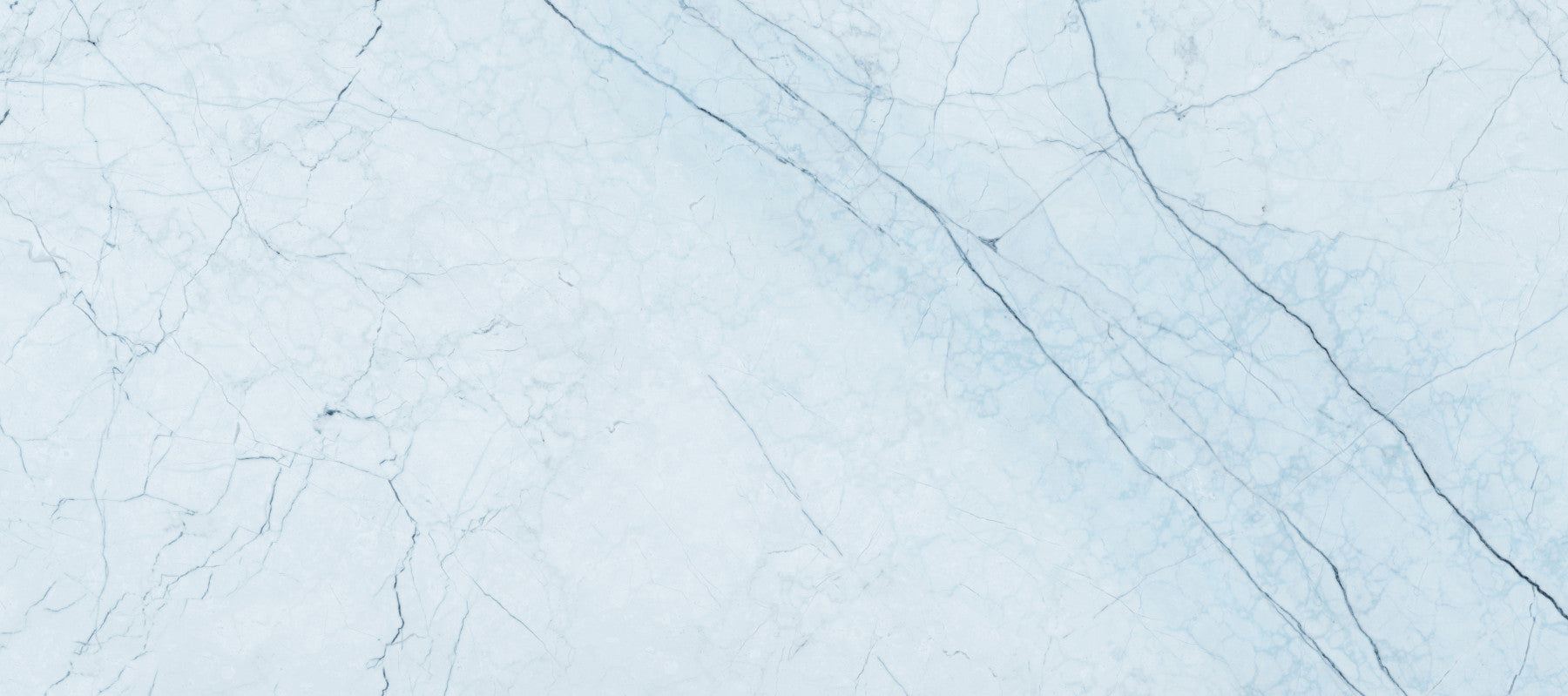Ethereal Azure Marble Vein Wall Mural