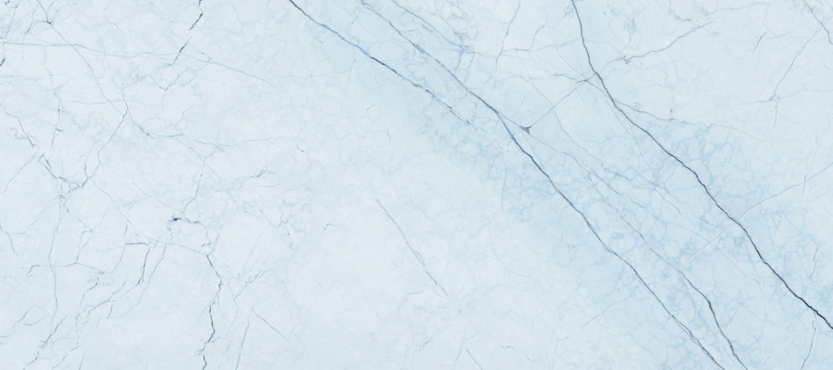 Ethereal Azure Marble Vein Wall Mural in your room