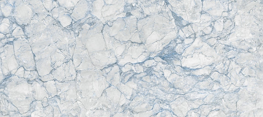Ethereal Blue Marble Slab Wall Mural