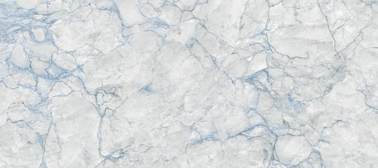 Ethereal Blue Vein Stone Texture Wall Mural