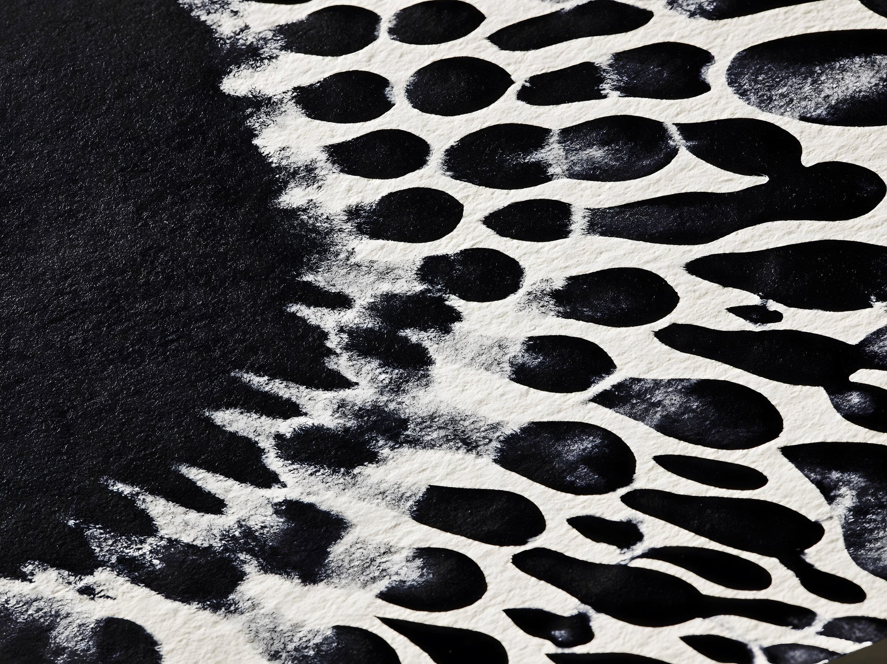 Ink Blot Abstract Wall Mural