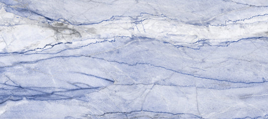 Azure Marble Vein Wall Mural
