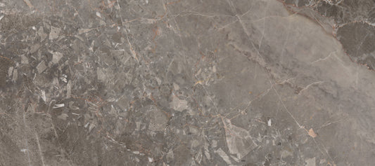 Smoky Grey Marble Texture Wall Mural