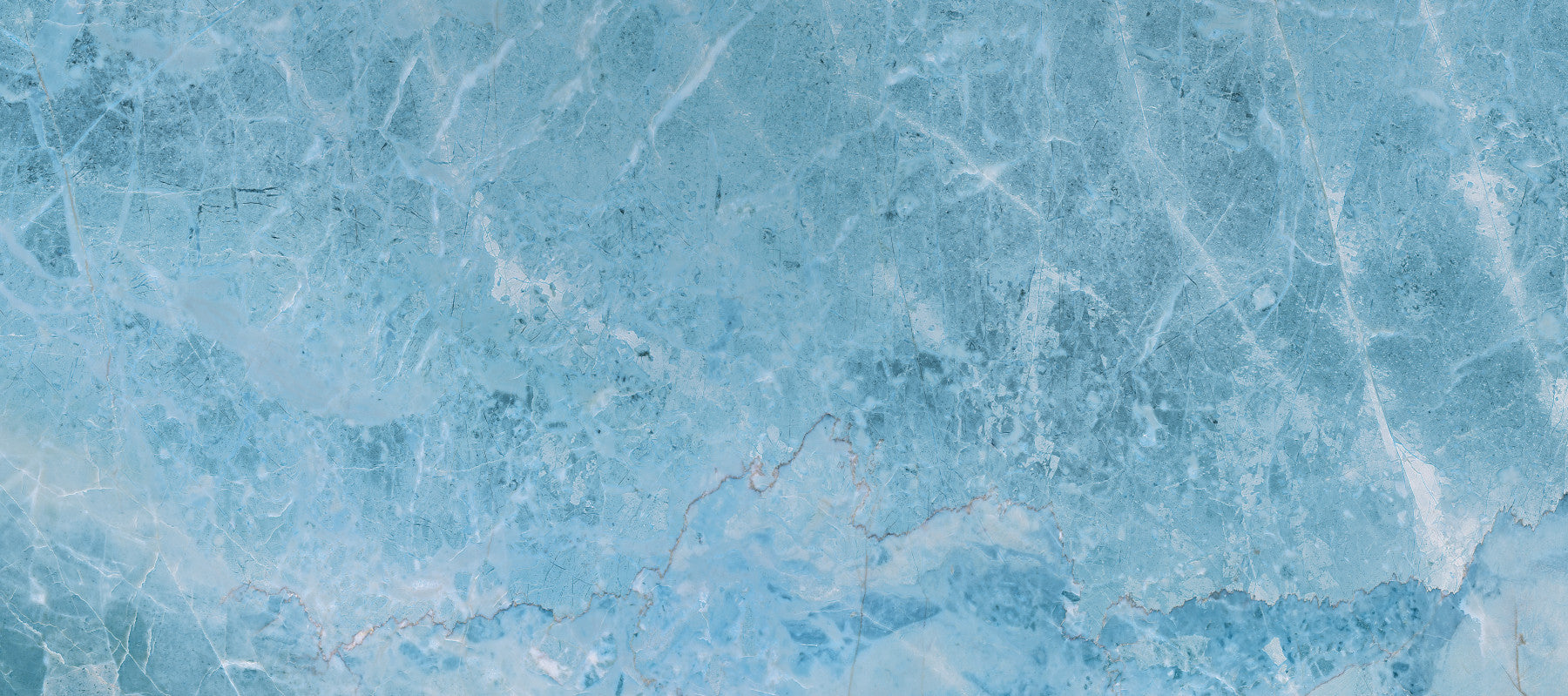 Azure Marble Vein Texture Wall Mural