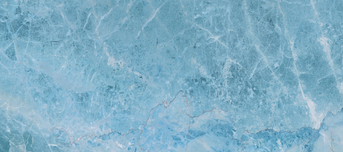 Azure Marble Vein Texture Wall Mural in your room