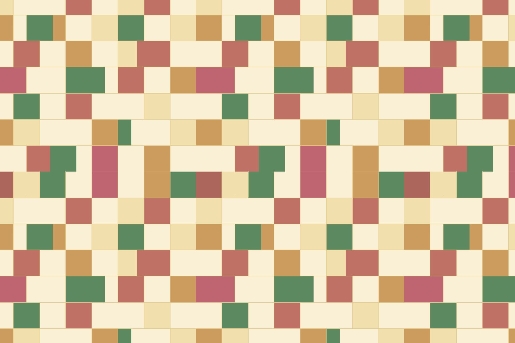Abstract Block Mosaic Wallpaper⁠
