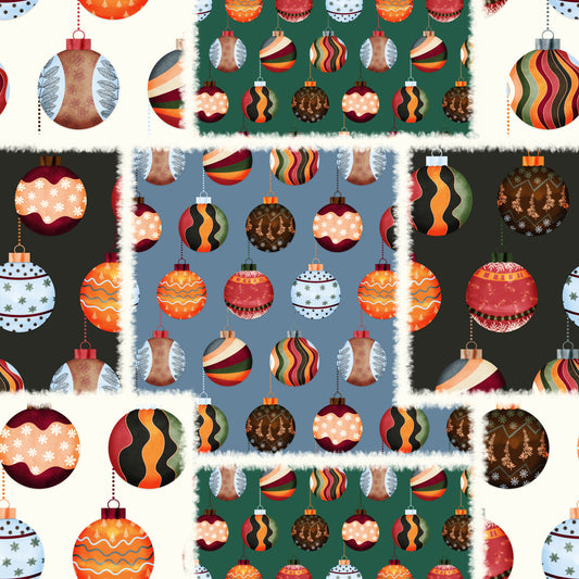 Heirloom Baubles Wallpaper⁠