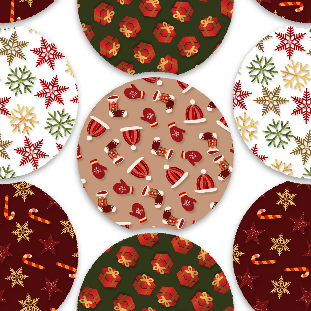 Snow Globe Confetti Wallpaper⁠ in your room