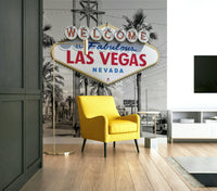 Las Vegas neon sign mural wallpaper for walls

