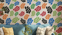 The composition is a repeating pattern.

