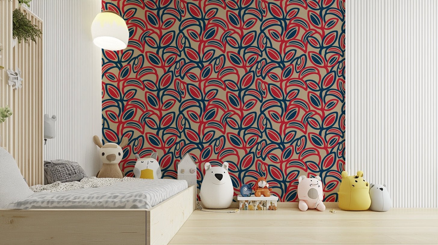Bold colors with charming contrast.

