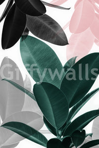 Wall decor evoking the playful spirit of nature.

