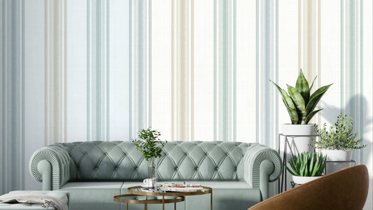 Elegant Striped French Wallpaper

