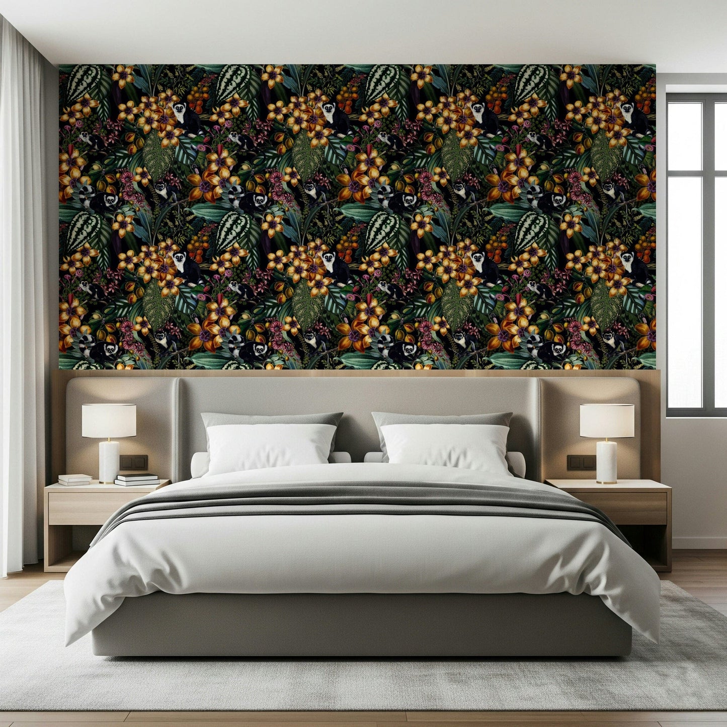 Lemur's Secret Garden Wallpaper⁠
