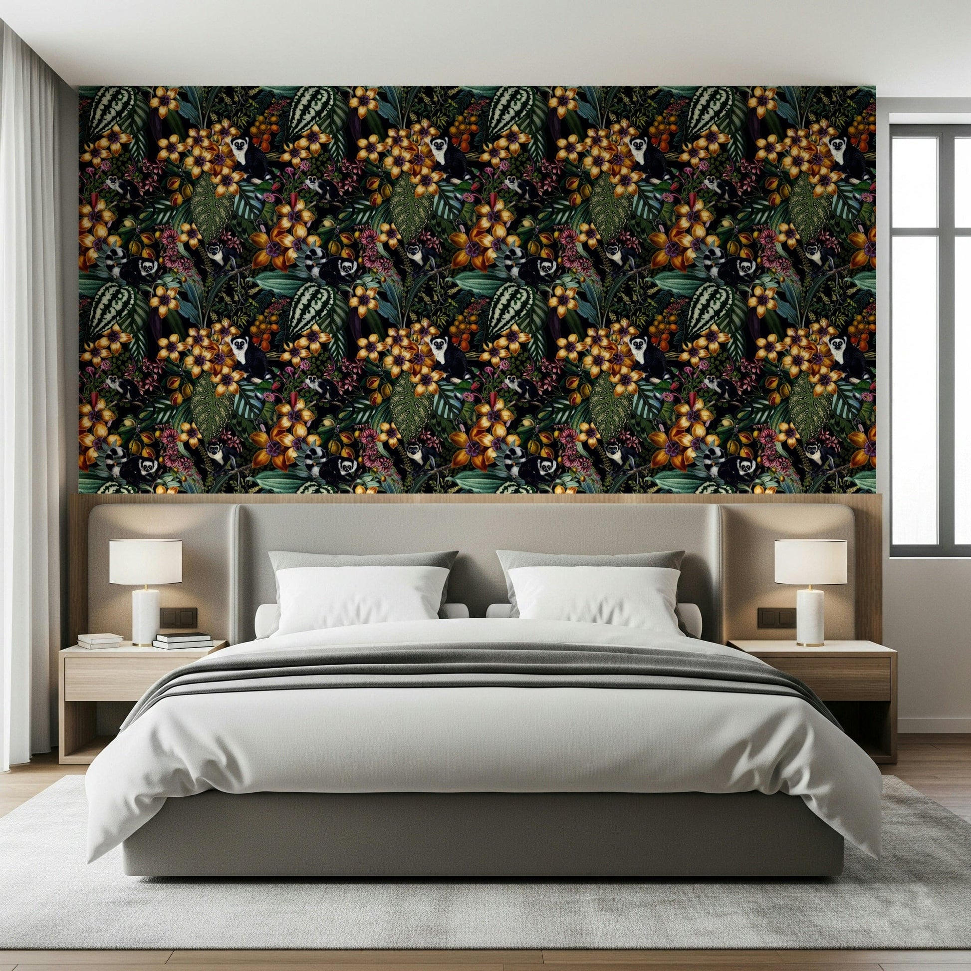 Lemur's Secret Garden Wallpaper⁠