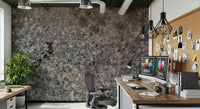Wall mural showcasing moss and lichen-inspired textures for rustic, forest, or eco-friendly décor.