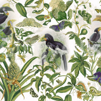 Wall mural with dense foliage


