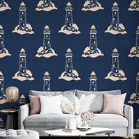 Wallpaper for beach-inspired interiors
