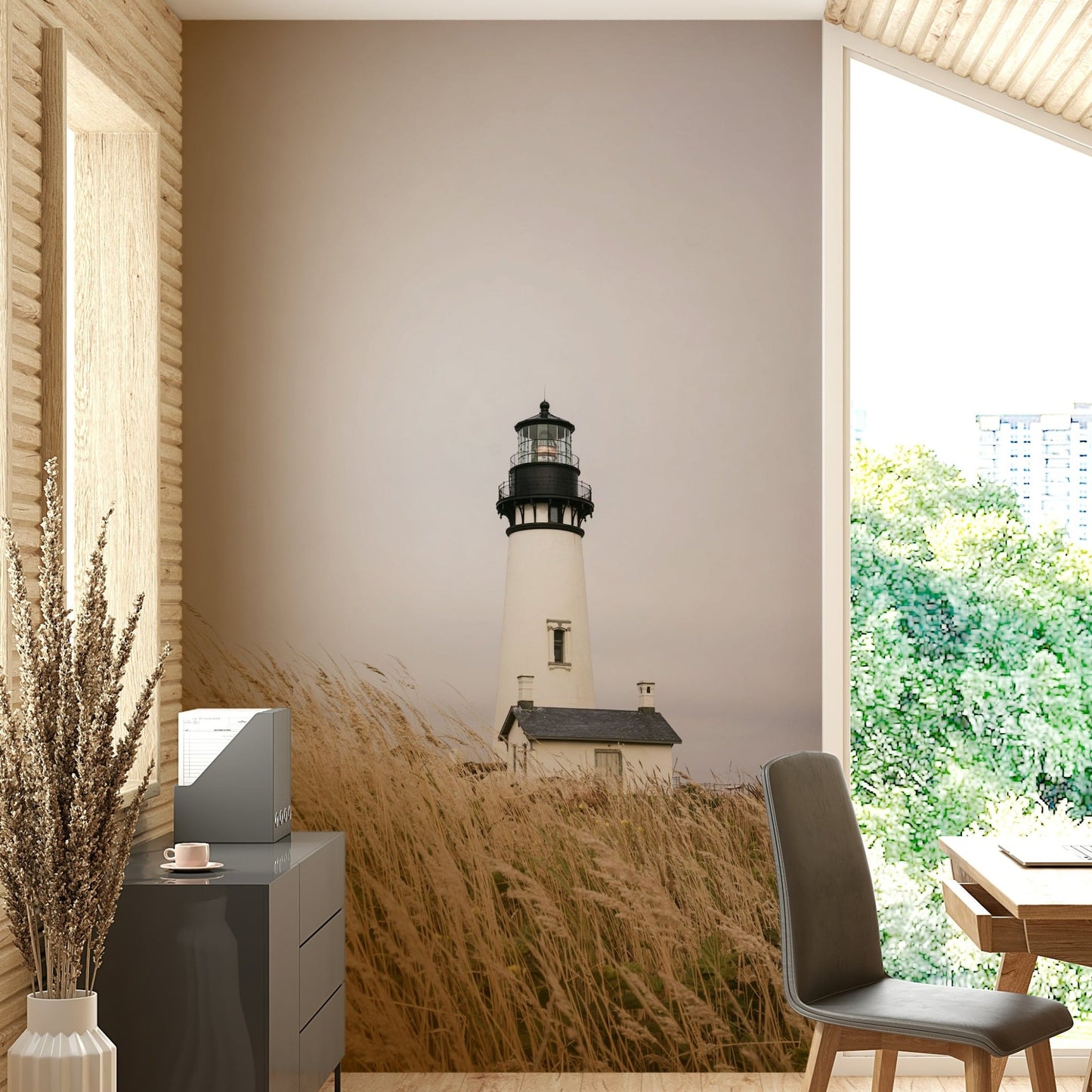 Sense of guidance, tranquility, and natural beauty.

