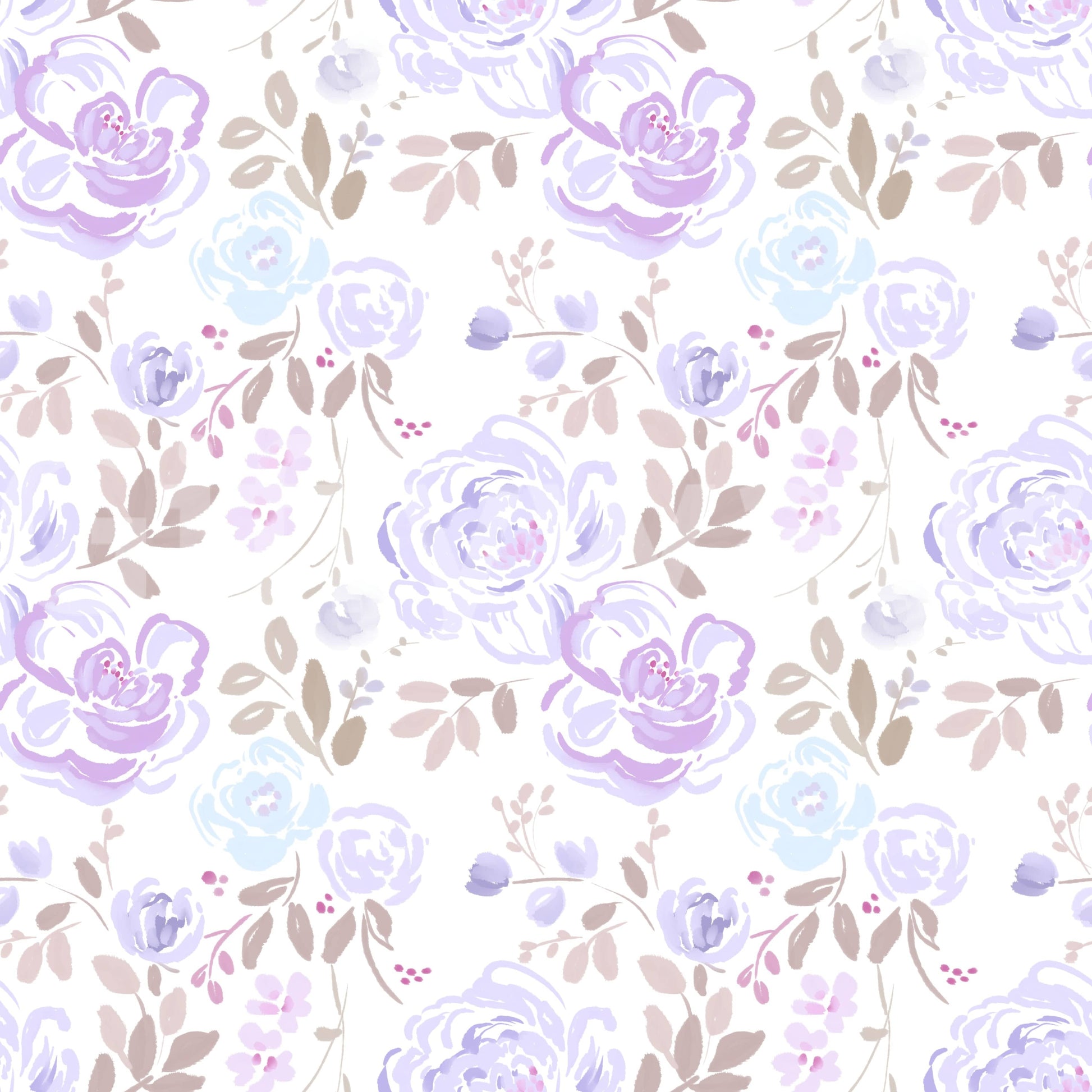 A high-quality serene flower wall mural for walls.

