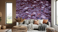 Lilac Lotus Pond Wall Mural