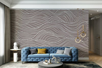 Mural wallpaper capturing a peaceful atmosphere

