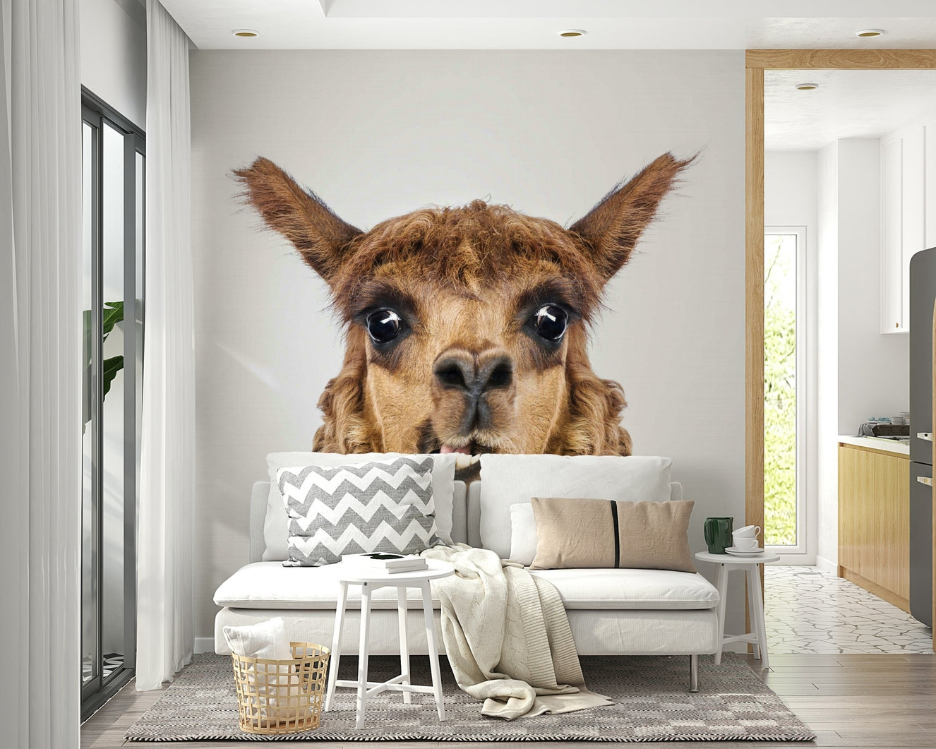 Ideal for a child's room, nursery, living room, or playful space.

