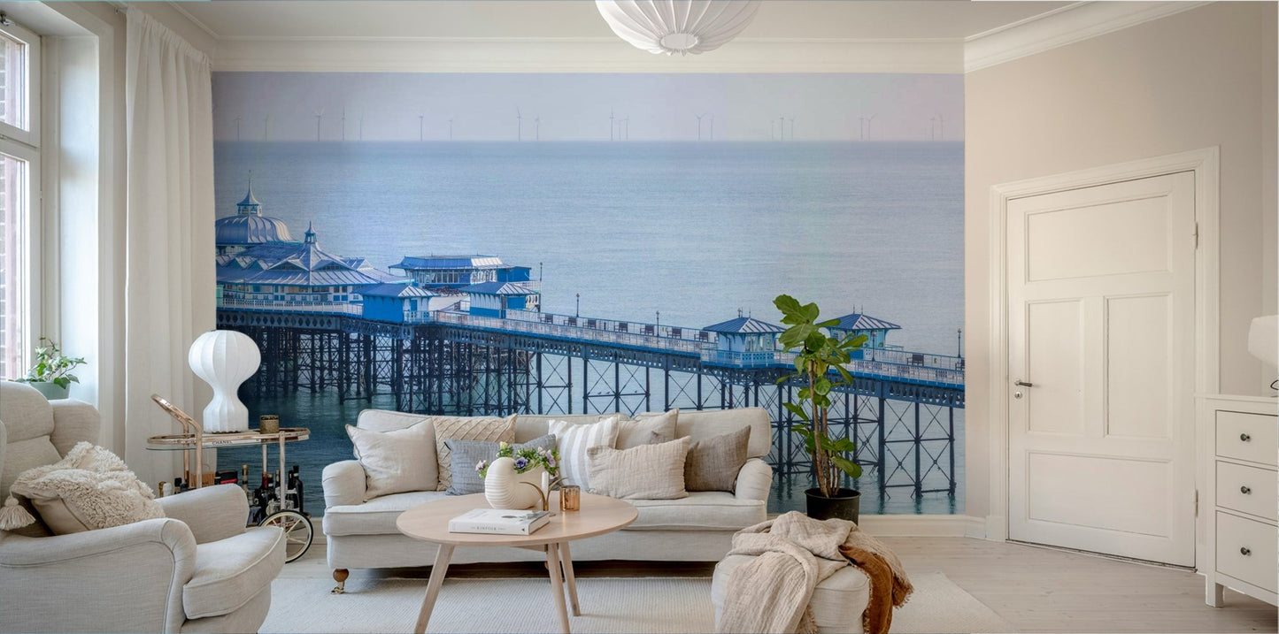 Expansive and open view.

