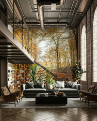 Warm autumn colors wallpaper for walls

