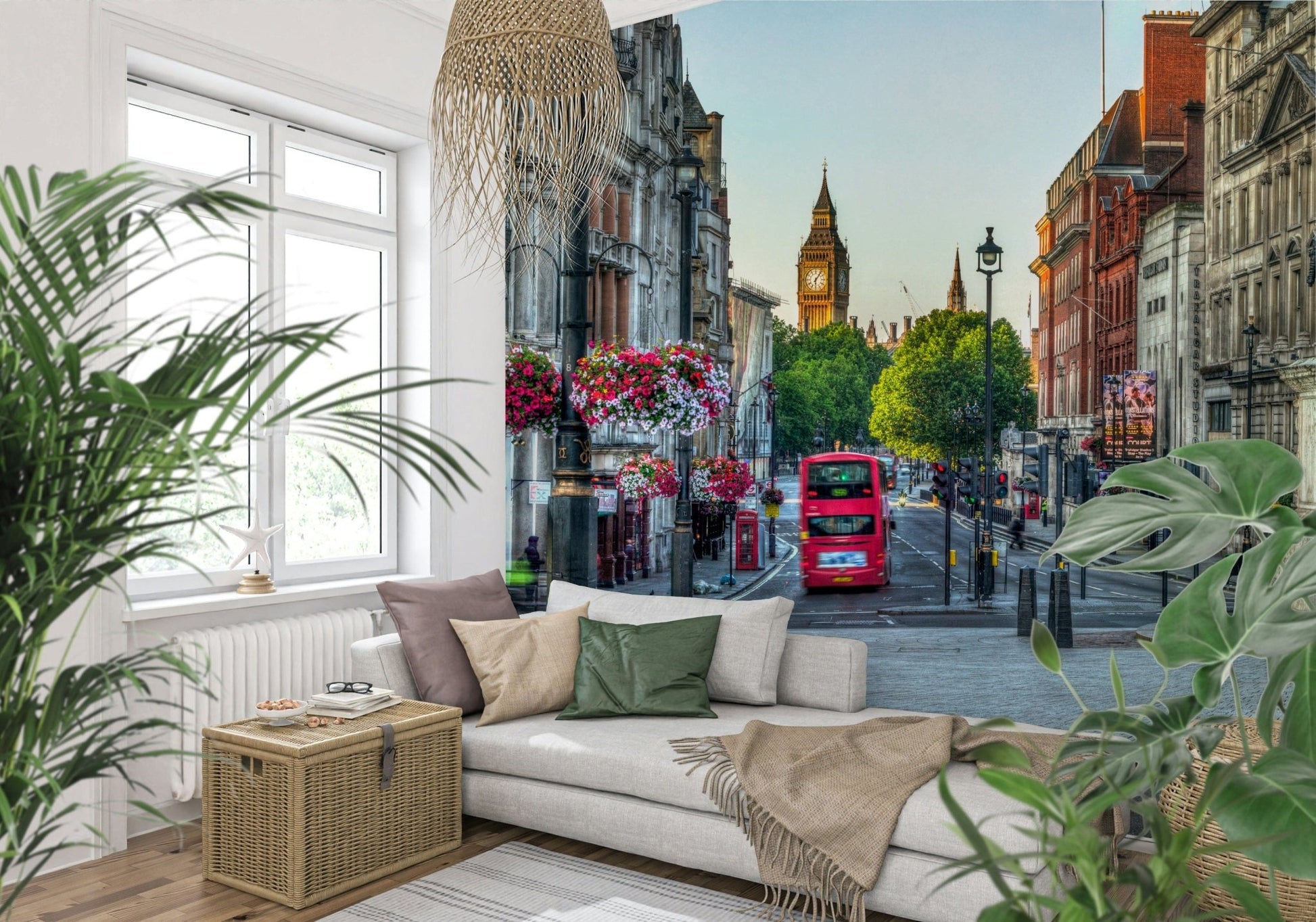 London Calling regal street view wall decoration building façade.