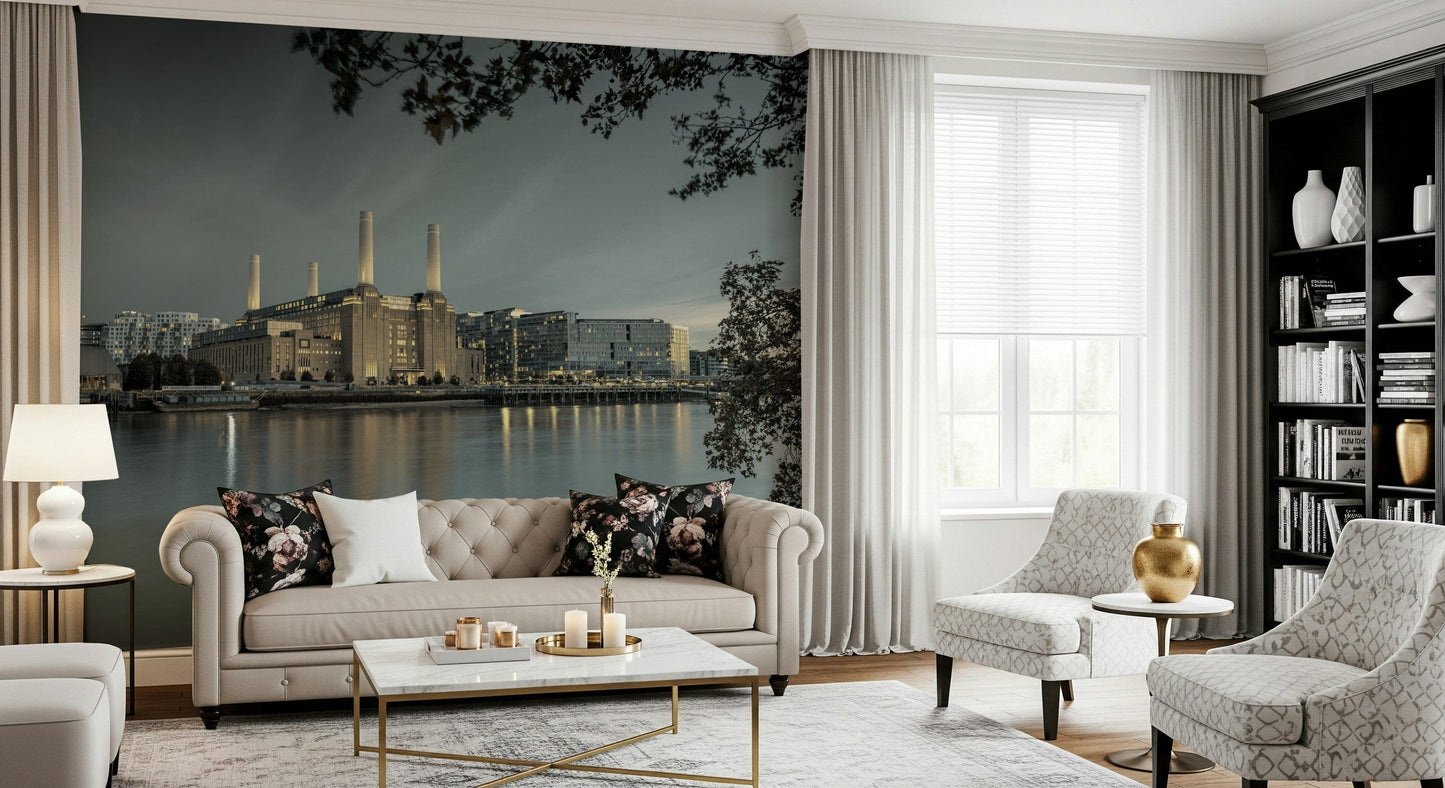 London's Powerhouse Wall Mural