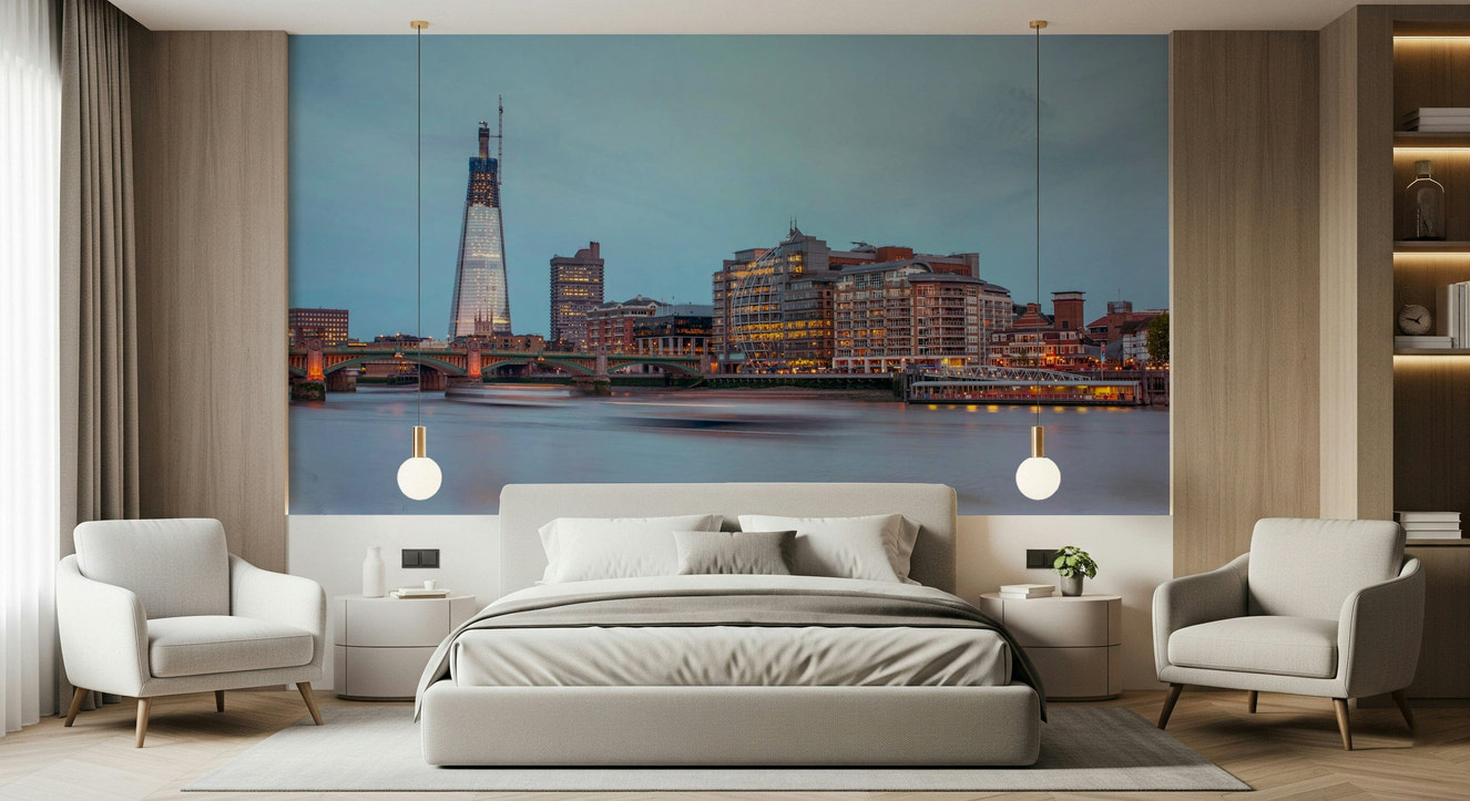 London Luminescence Wall Mural