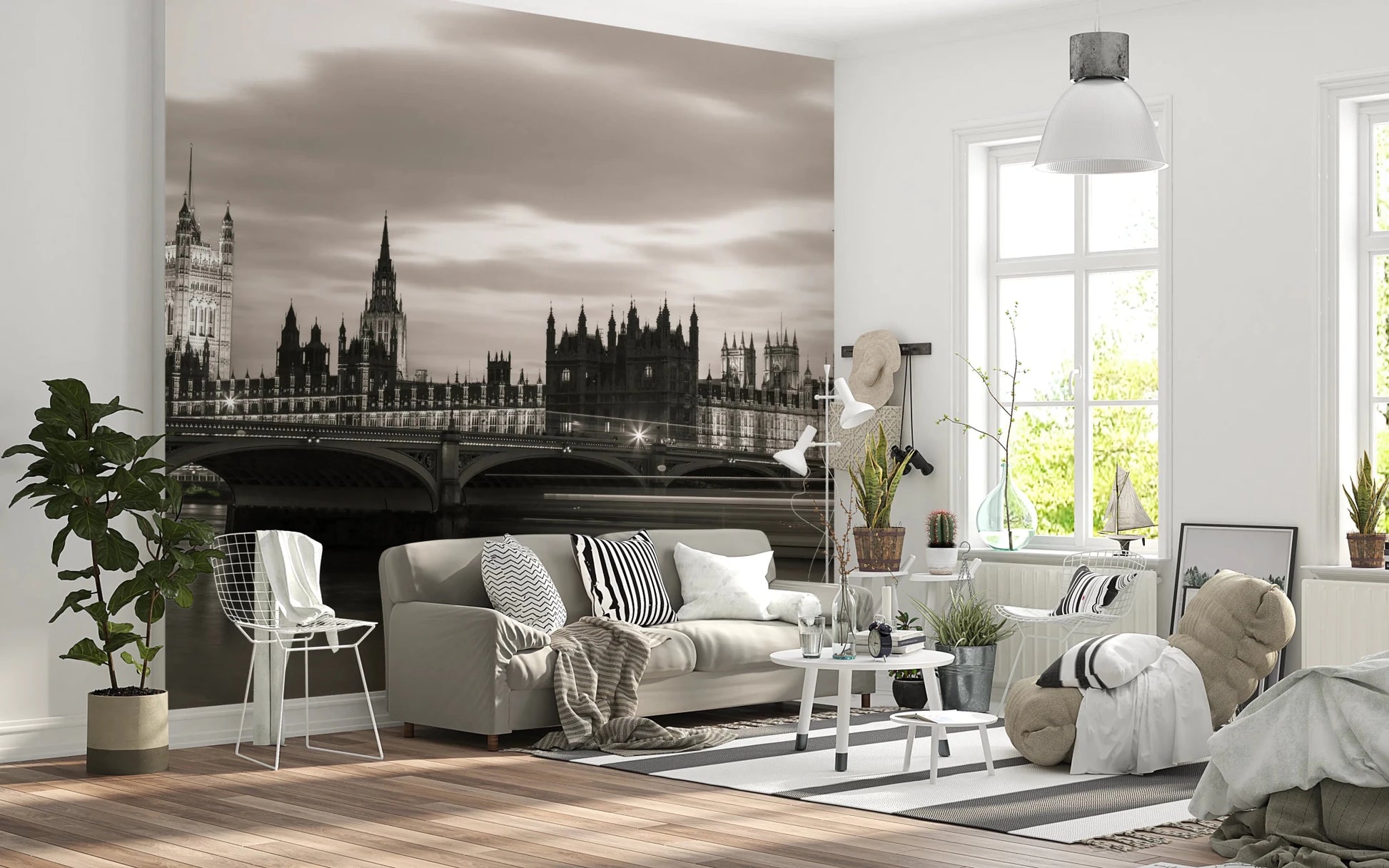 London's Majesty Wall Mural
