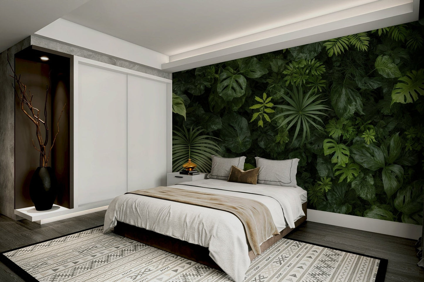 The overall feeling is one of peace, freshness, and quietness.
