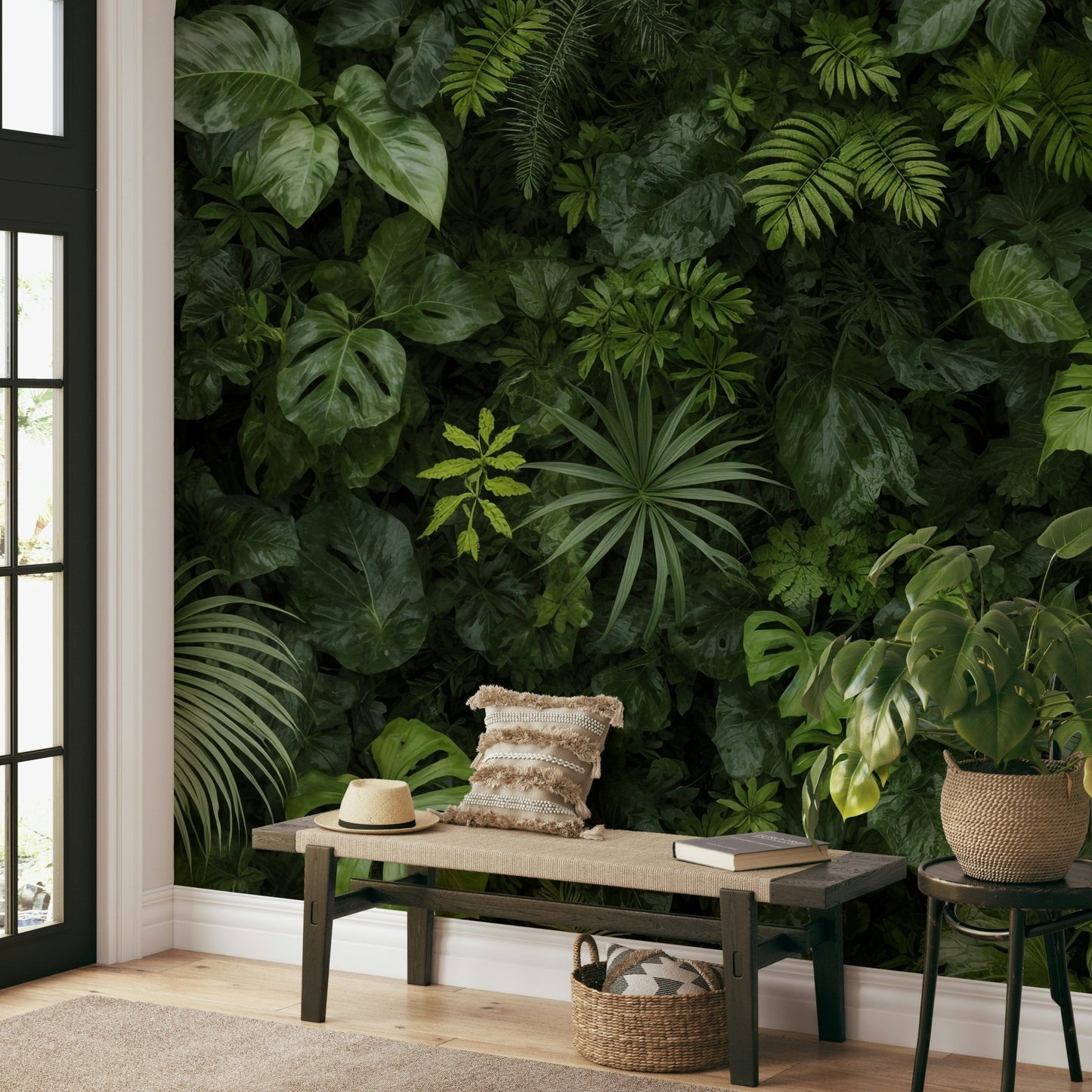 The print is high-quality with incredible detail in the leaves.
