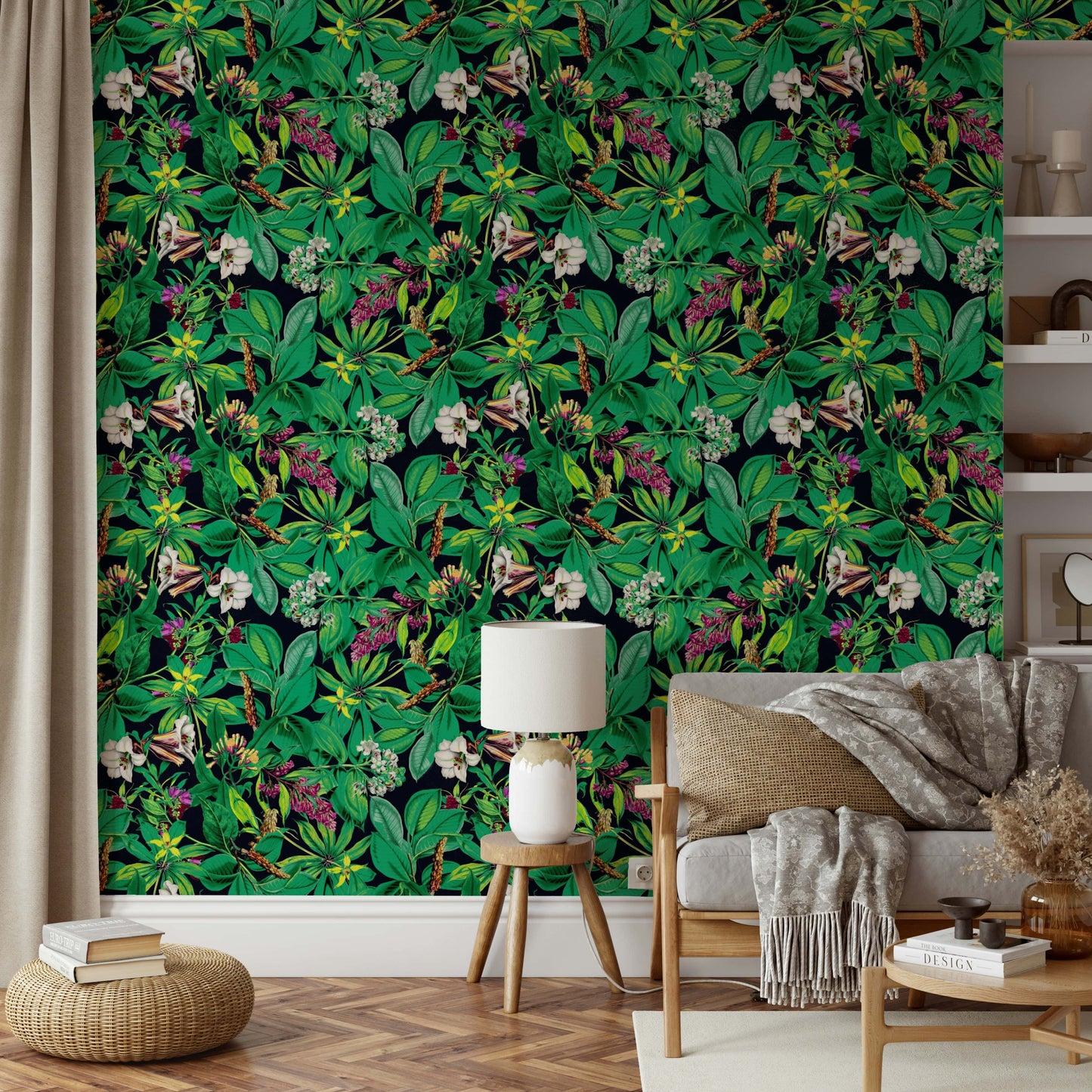 Green Garden nature wall mural

