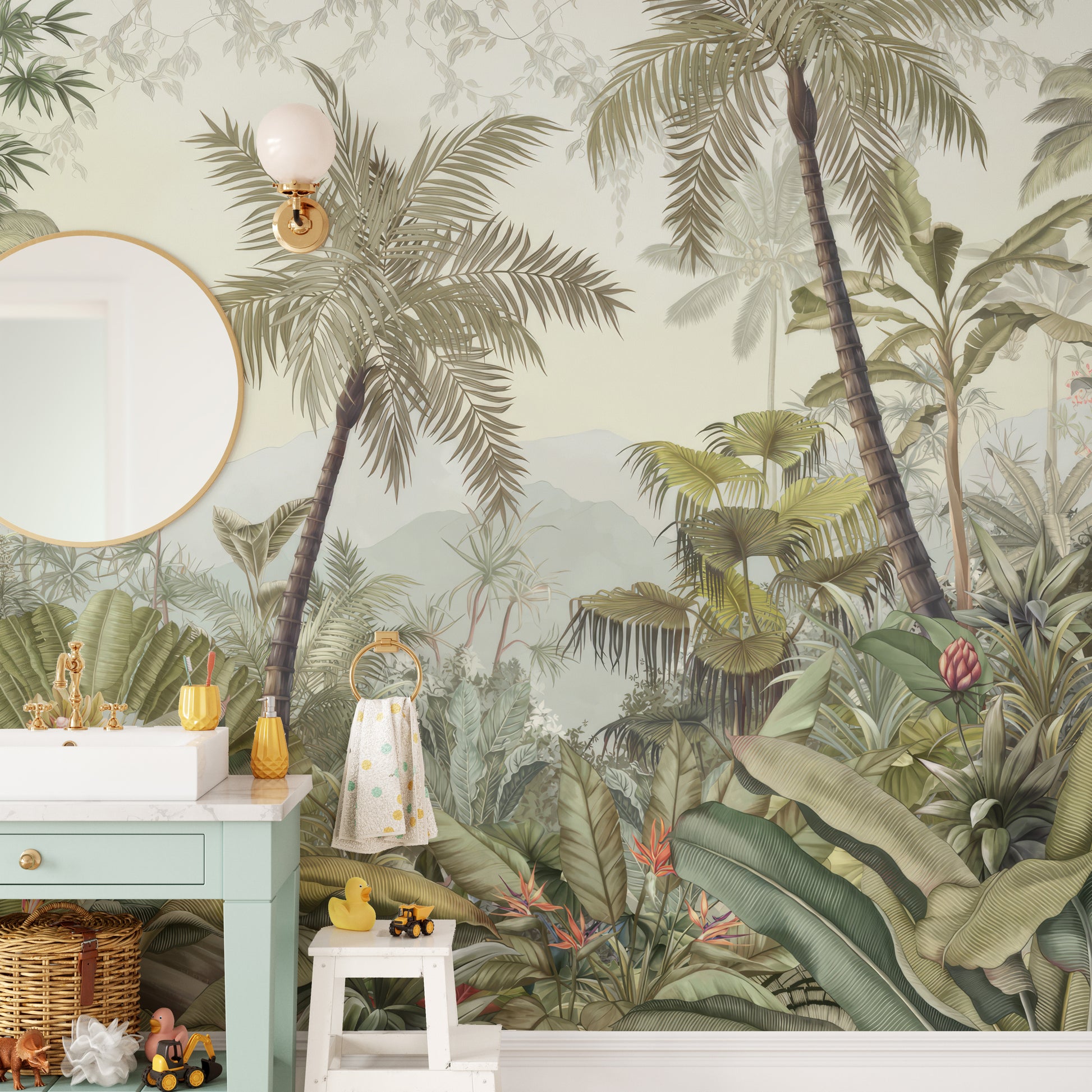 Lush Green Forest Wallpaper Murals - Giffywalls