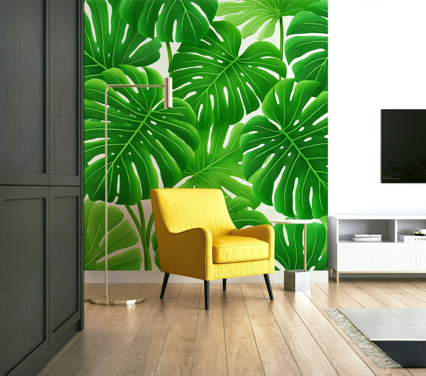 Perfect for modern and tropical-themed interiors

