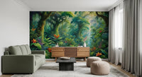 Lush Rainforest Retreat Wall Mural
