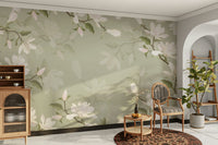 The design feels peaceful and organic.

