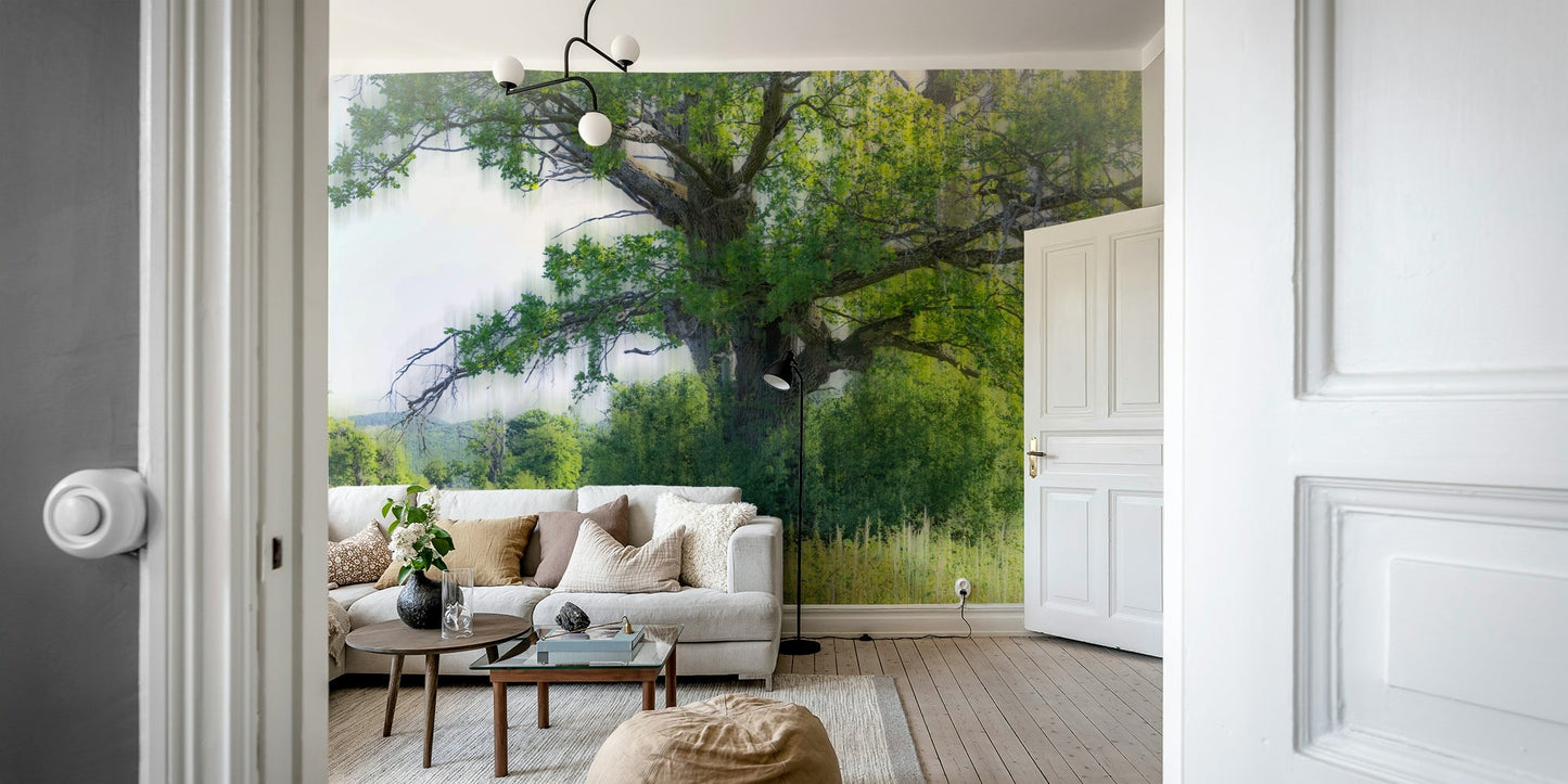 Single tree wallpaper for walls

